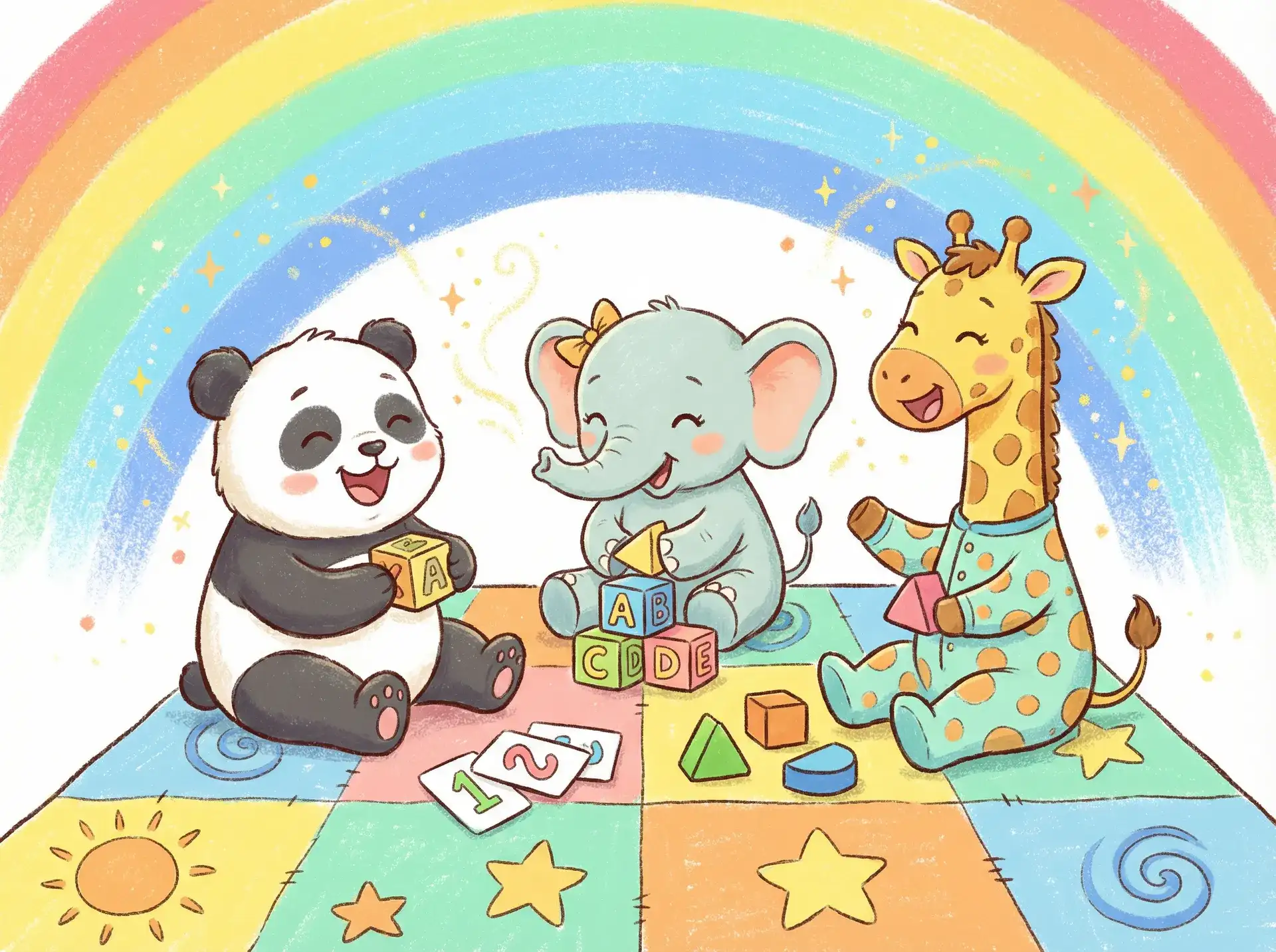 超级飞侠 - 适合宝宝的 张紫妍顶楼里的大象 冒险动画